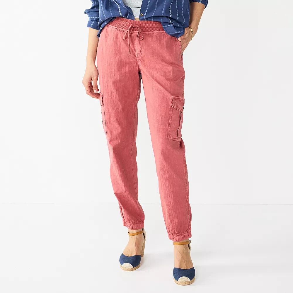 Sonoma midrise pull on jogger size L